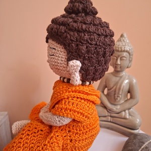 Horgolt Buddhá - Meska.hu