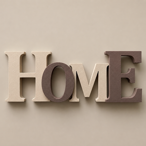 Home feliratos dekoráció - otthon & életmód - dekoráció - fali és függő dekoráció - felirat - Meska.hu