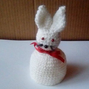 Horgolt húsvéti nyuszi, Játék & Sport, Plüssállat & Játékfigura, Nyuszi, Horgolás, MESKA