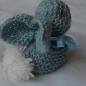 Kötött nyuszi  - játék & sport - plüssállat & játékfigura - nyuszi - Meska.hu