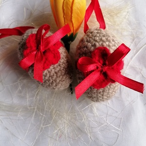 Horgolt húsvéti tojás  - otthon & életmód - dekoráció - dísztárgy - Meska.hu