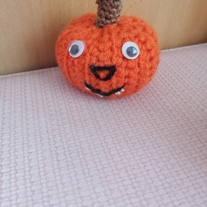 Halloween tököcske, Otthon & Életmód, Dekoráció, Halloween, Halloweeni ajtódíszek és ablakdíszek, Horgolás, MESKA