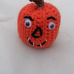 Halloween tököcske, Otthon & Életmód, Dekoráció, Halloween, Halloweeni ajtódíszek és ablakdíszek, Horgolás, MESKA