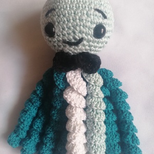 Mosoly Misi a horgolt polip - játék & sport - plüssállat & játékfigura - polip, medúza - Meska.hu