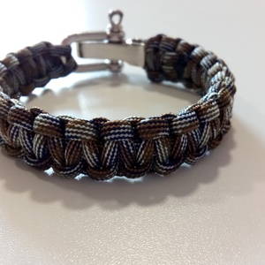 Paracord túlélő karkötő állítható seklivel - Meska.hu