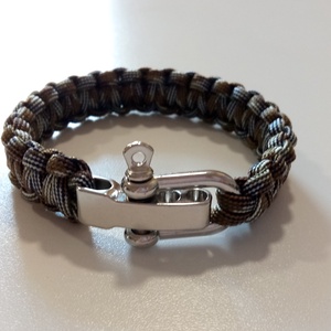 Paracord túlélő karkötő állítható seklivel - ékszer - karkötő - fonott karkötő - Meska.hu