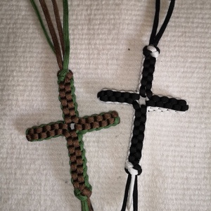 Paracord kereszt, Otthon & Életmód, Vallás, Kereszt, Csomózás, MESKA