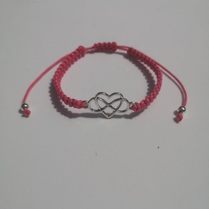 Nanocord karkötő csúszócsomóval - ékszer - karkötő - charm karkötő - Meska.hu