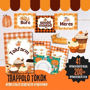 Trappoló tökök -letölthető szerepjátékos csomag-, Játék & Sport, Szerepjáték, Fotó, grafika, rajz, illusztráció, MESKA