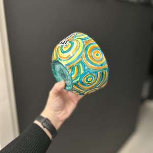 Vidám, pozitív napindítós müzlistál - otthon & életmód - konyhafelszerelés, tálalás - tálalás - tányér & étkészlet - Meska.hu