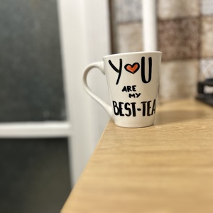 You are my BEST-TEA feliratos bögre - otthon & életmód - konyhafelszerelés, tálalás - tálalás - bögre & csésze - Meska.hu
