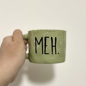 MEH feliratos bögre - otthon & életmód - konyhafelszerelés, tálalás - tálalás - bögre & csésze - Meska.hu