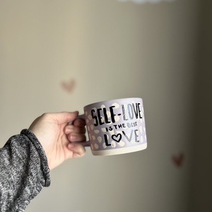 SELF-LOVE is the best love feliratos bögre - Meska.hu