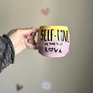 SELF-LOVE is the best love feliratos bögre - Meska.hu