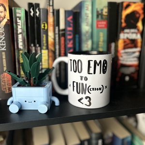 Too EMO to function - feliratos bögre - Meska.hu