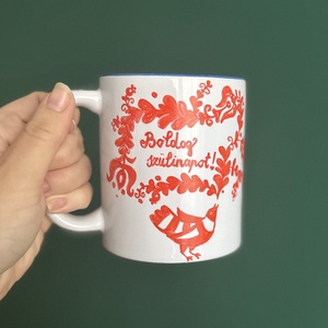 Magyar népmesék motívumos egyedi bögre - Meska.hu