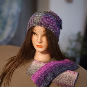 Kézzel kötött sapka , Ruha & Divat, Sál, Sapka, Kendő, Fejpánt, , MESKA