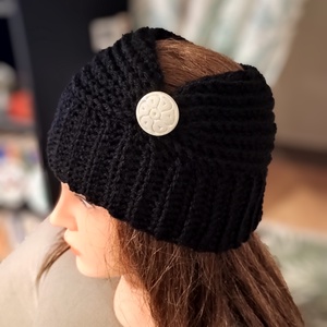 Horgolt fejpánt  - Meska.hu