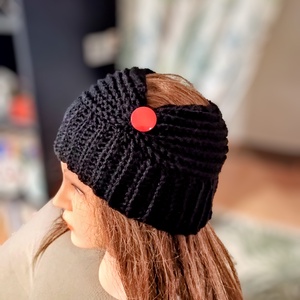 Horgolt fejpánt  - ruha & divat - sál, sapka, kendő - fejpánt - Meska.hu