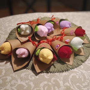 Horgolt tulipán  - Meska.hu