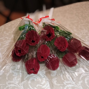 Zsenília tulipán - Meska.hu