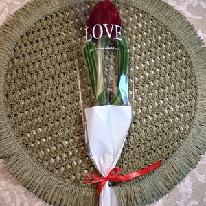 Zsenília tulipán - otthon & életmód - virágdekoráció - virágdíszek - dekor koszorúk, kopogtatók - Meska.hu