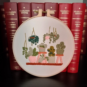 Hímzett falikép  - otthon & életmód - dekoráció - dísztárgy - Meska.hu