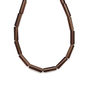 Füstkvarc henger 4,5x13-14mm, Kellékek & szerszámok, Ásvány alapanyag, Ásványfüzér, , MESKA