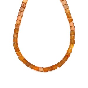 Karneol világos kocka 4-5mm, Kellékek & szerszámok, Ásvány alapanyag, Ásványfüzér, , MESKA