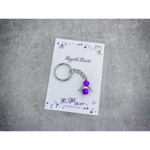 Legjobb barátomnak lila angyal medálos kulcstartó, Táska & Tok, Kulcstartó & Táskadísz, Kulcstartó, , MESKA