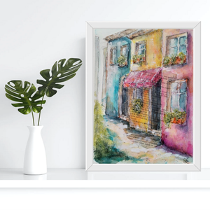 Színek esszenciája, Művészet, Festmény, Akvarell, Festészet, MESKA