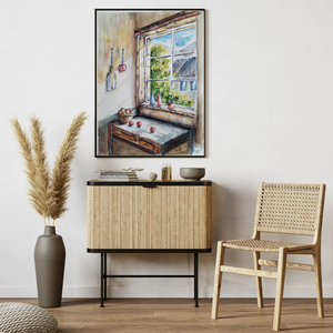 Emlékek a fény útja, Művészet, Festmény, Akvarell, Festészet, MESKA