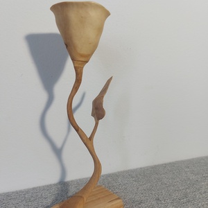 Virág szobor - otthon & életmód - dekoráció - asztal és polc dekoráció - asztaldísz - Meska.hu