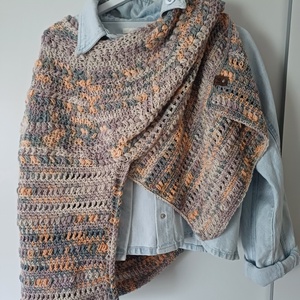 Horgolt poncho, Ruha & Divat, Női ruha, Poncsó, Horgolás, MESKA