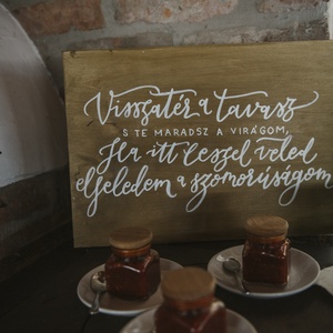 Visszatér a tavasz... - fatábla - Meska.hu
