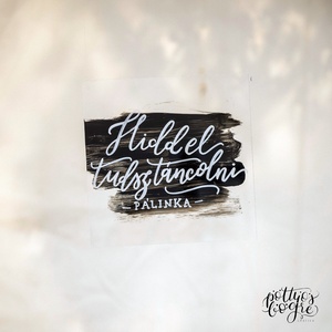 Hidd el tudsz táncolni - plexi tábla, Esküvő, Dekoráció, Tábla & Jelzés, Fotó, grafika, rajz, illusztráció, MESKA