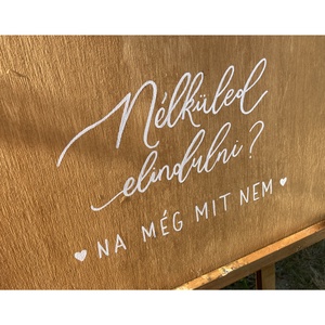 Esküvői hangulattábla - Nélküled elindulni?... - Meska.hu