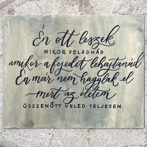 Esküvői hangulattábla - Meska.hu