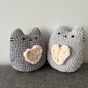 Pusheen cat pár - Meska.hu