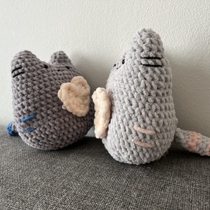 Pusheen cat pár - játék & sport - plüssállat & játékfigura - cica - Meska.hu Pusheen cat pár - játék & sport - plüssállat & játékfigura - cica - Meska.hu