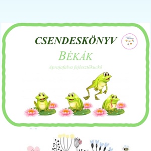 Békás csendeskönyv, Játék & Sport, Készségfejlesztő és Logikai játék, Oktató játékok, Mindenmás, Fotó, grafika, rajz, illusztráció, MESKA