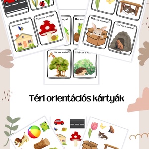 Téri orientációs kártyacsomag, Játék & Sport, Készségfejlesztő és Logikai játék, Oktató játékok, Fotó, grafika, rajz, illusztráció, Mindenmás, MESKA