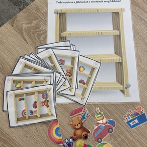 Rakj rendet a polcon! játékcsomag, Játék & Sport, Készségfejlesztő és Logikai játék, Oktató játékok, Fotó, grafika, rajz, illusztráció, Mindenmás, MESKA