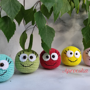 Nyugi smile - stressz labda  - játék & sport - ovis felszerelés - egyéb ovis kiegészítő - Meska.hu