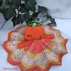Tök szundikendő - Halloween - otthon & életmód - dekoráció - halloween - halloweeni figurák - Meska.hu