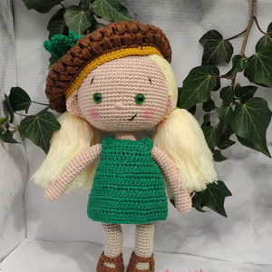 Mimi öltöztethető amigurumi baba , Játék & Sport, Baba & babaház, Öltöztethető baba, Horgolás, Meska
