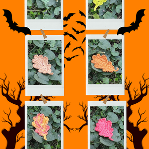 Őszi dekoráció tölgyfa levél - otthon & életmód - dekoráció - halloween - halloweeni dekoráció - Meska.hu