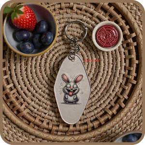 Kulcstartó mókás állatokkal, Táska & Tok, Kulcstartó & Táskadísz, Kulcstartó, Decoupage, transzfer és szalvétatechnika, MESKA