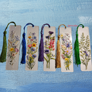 Könyvjelző virágos - könyv & zene - könyvjelző - Meska.hu