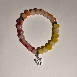 Karkötő charmos - ékszer - karkötő - gyöngyös karkötő - Meska.hu